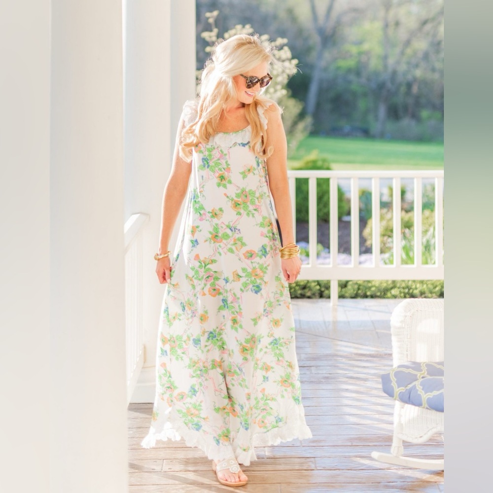 The Beaufort Bonnet Company- Marietta Maxi Dress-Women's Sz: S - Picture 2 of 7